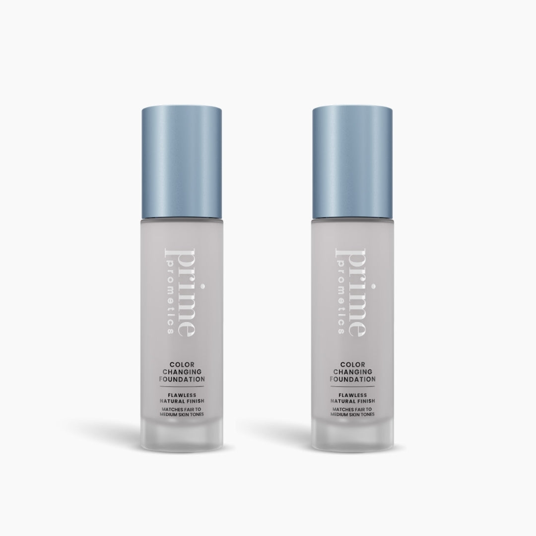 2pcs Color Changing Foundation