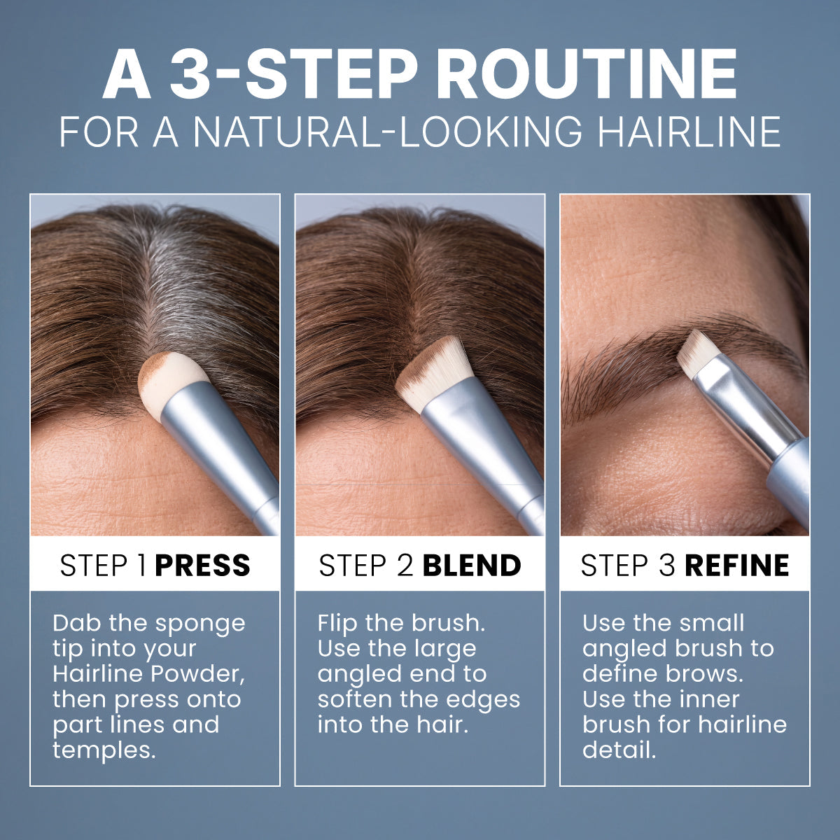 4-in-1 Hairline Powder Brush