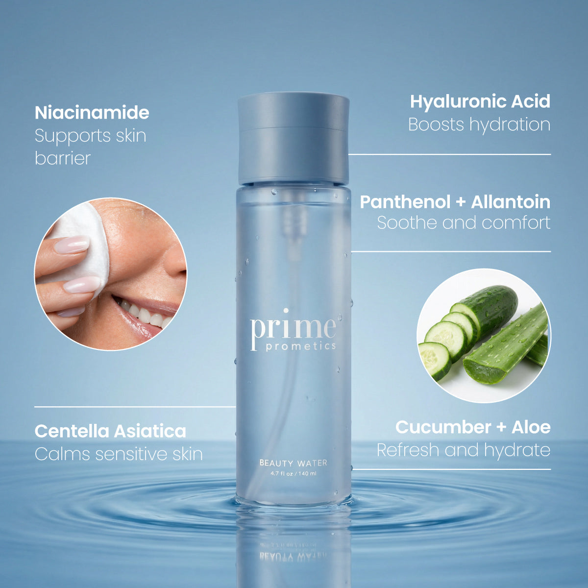 2pcs Primeskin Beauty Water