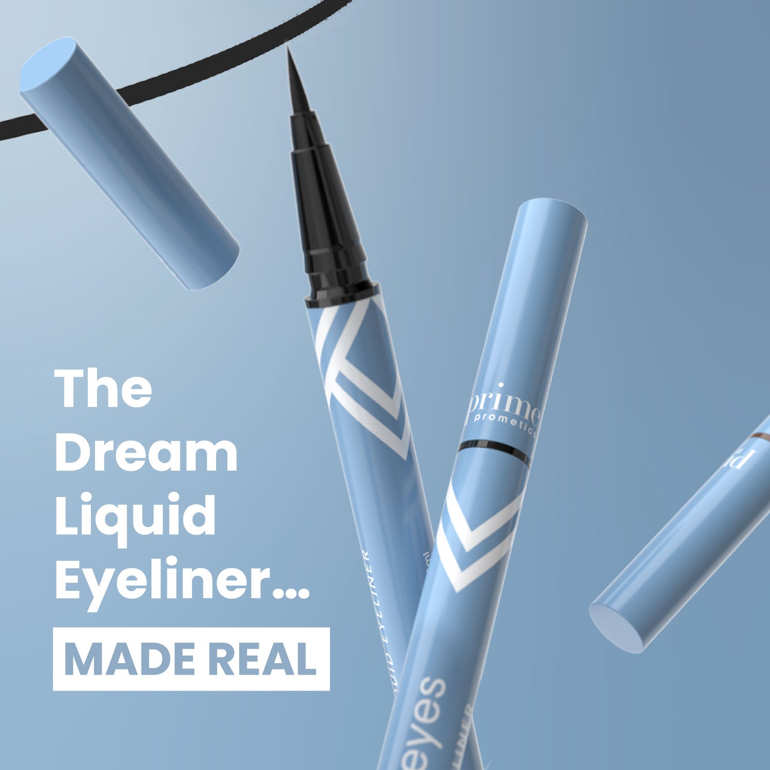 2pcs PrimeEyes Liquid Eyeliner