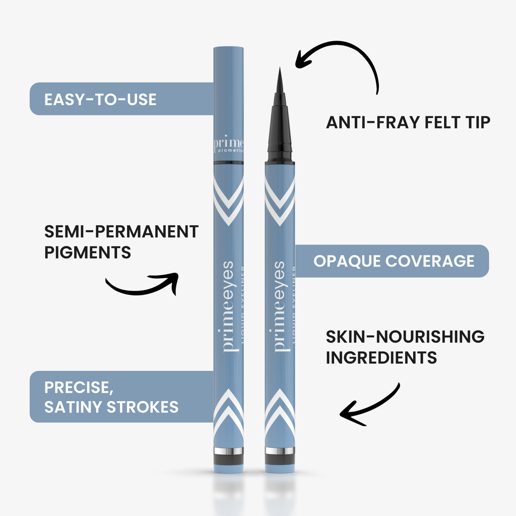 2pcs PrimeEyes Liquid Eyeliner