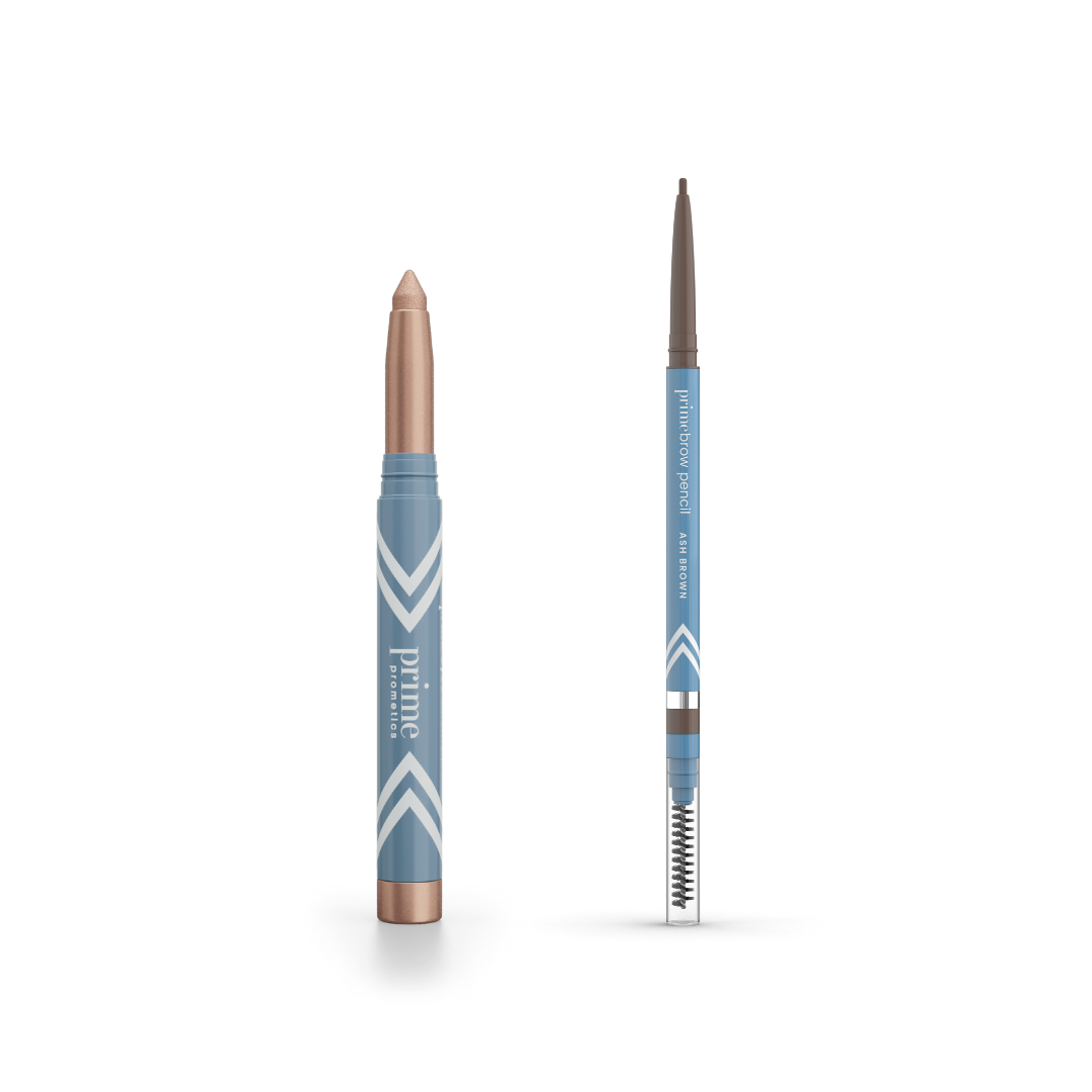 PrimeEyes Brightener and PrimeBrow Pencil